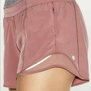 6 Tall Hotty Hot Lululemon Shorts